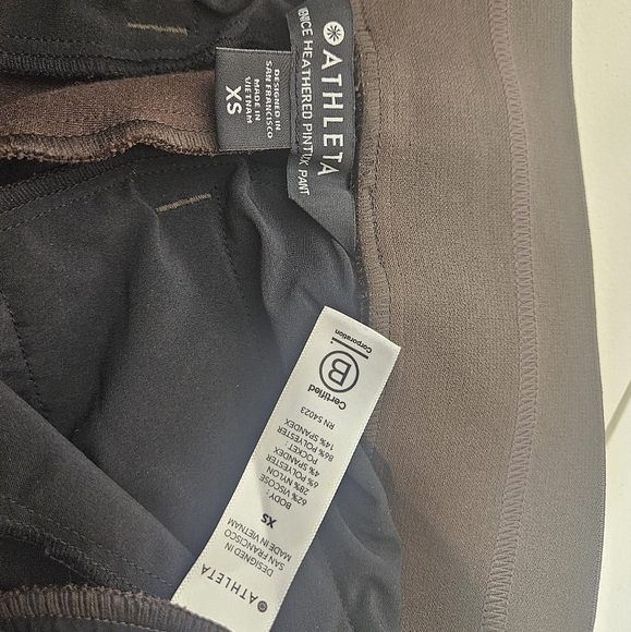 Athleta Dance Heathered Pintuck Pants – Women’s XS - Picture 2 of 8
